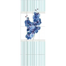 Панель ПВХ Vox Digital print Орхидея голубая деко